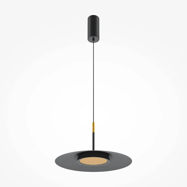 Wisząca lampa okragła El MOD041PL-L15B3K1 Maytoni LED 12W 3000K czarny