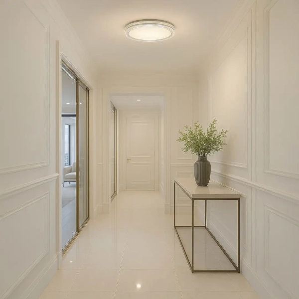 Okrągły plafon do jadalni Lago ML1841 LED 36W 4000K biały