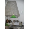 Metalowa lampa wisząca VELA zielona 109161 2xE27 retro trójkątna nad wyspę