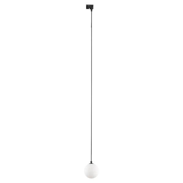 Zwisowa lampa szynowa 1-fazowa kula Tracer 4927 TK Lighting bańka czarna biała