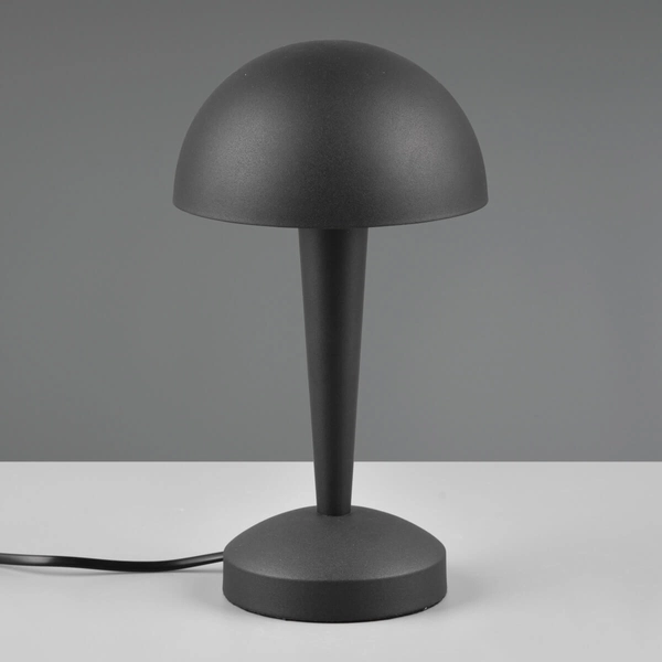 Nocna lampa do sypialni Canaria R59561180 RL Light grzyb czarna