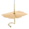 Wisząca lampa do salonu Leafs MSE1501100167 Moosee LED 3W 3000K złota