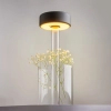 Szklana lampa nocna AI Colaboration MOD229TL-L3B3K1 LED 3W 2200-4000K czarna