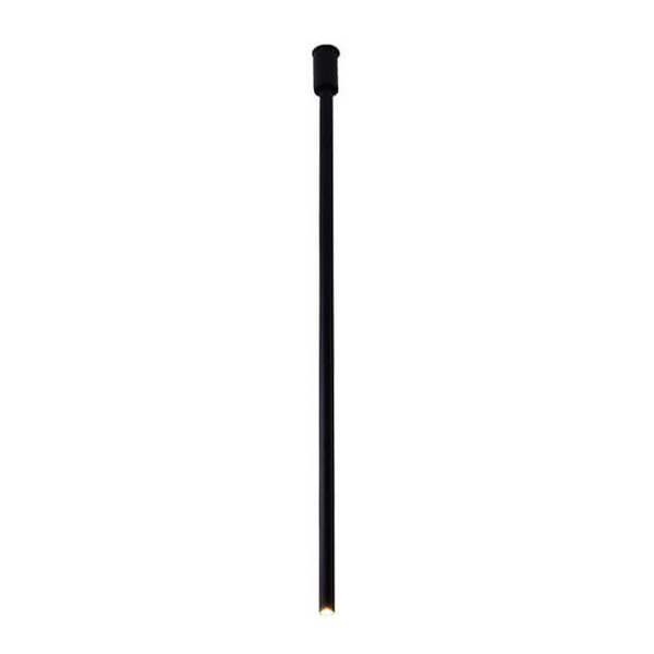 Lampa sufitowa nad stół ALHA 9137 Dohar podłużna metalowa czarna
