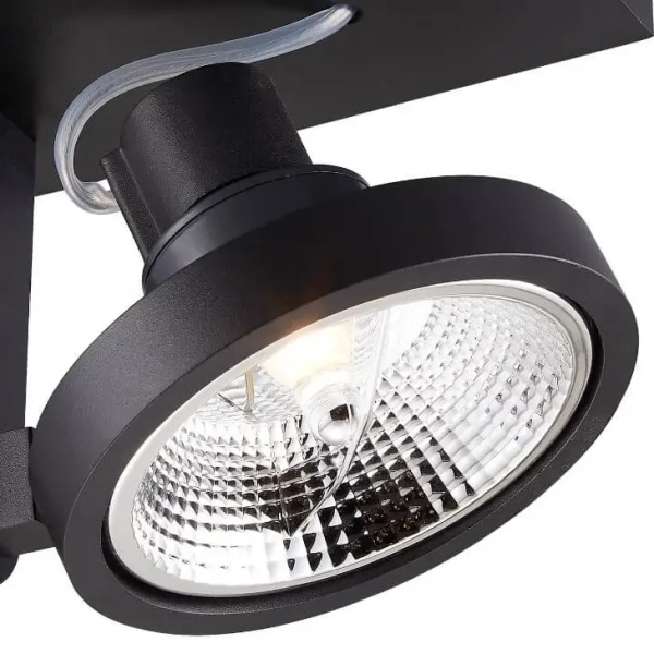 Regulowany reflektor Master ACGU10-181 czarna lampa sufitowa