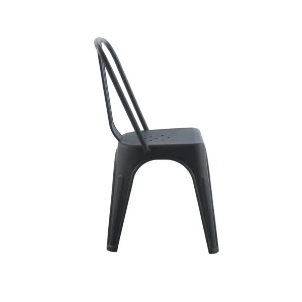 Krzesło PARIS czarne 5900168835863 wys. 86 cm do jadalni