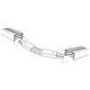 Elastyczne złącze szynoprzewodowe 1-fazowe Tracer 4072 TK Lighting metalowe czarne