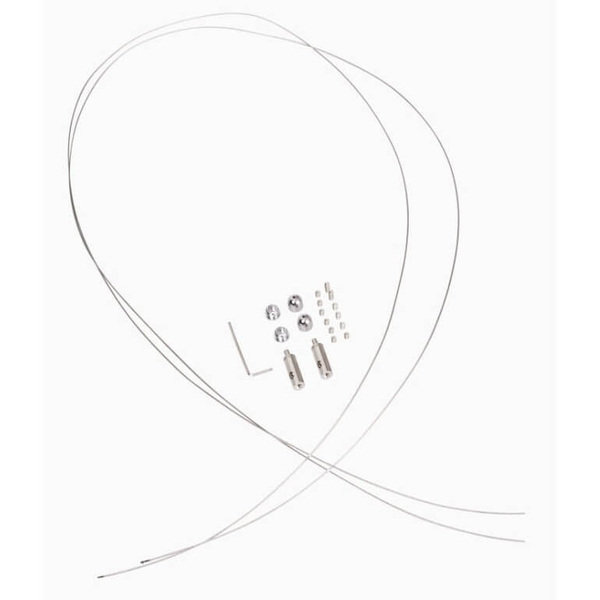 Zestaw linek do podwieszana szyn natynkowych Magnetic MA0008 Maxlight chrom