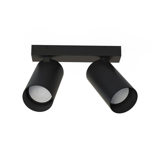 Minimalistyczna lampa pokojowa Mono 7841 czarne tuby ruchome hol