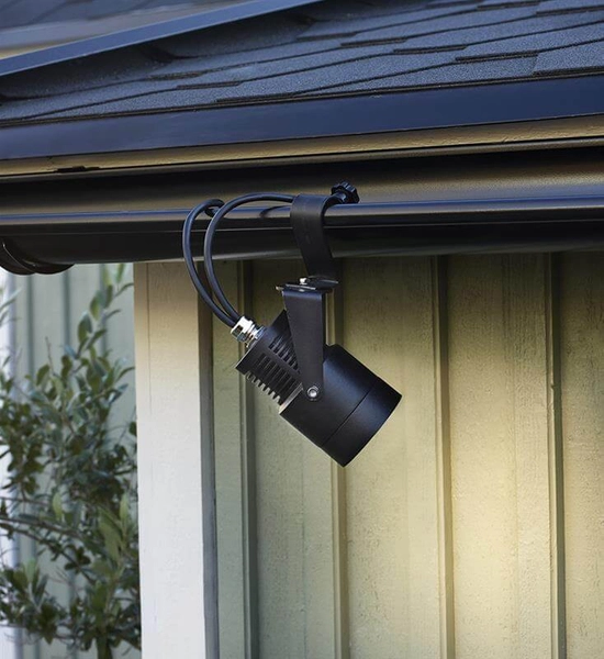 Ogrodowa lampa wbijana Garden kierunkowa LED 9W 3000K czarna