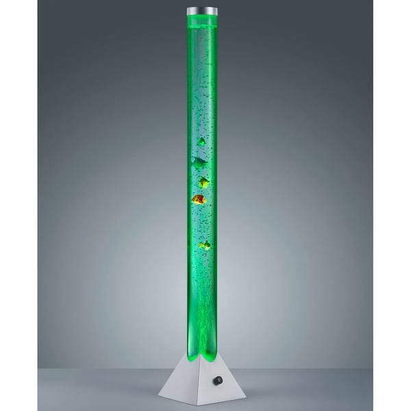 Podłogowa lampa dziecięca MOTION R5073-47 LED 3,6W 2700K+RGB rybki tytanowa
