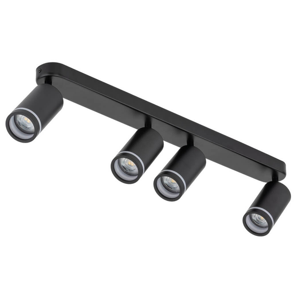 Sufitowa lampa do sypialni Jet 6916 sople z regulacją czarna