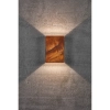 Przyścienna lampa zewnętrzna Fold 2019051038 LED 10,4W 3000K IP54 rdzawy