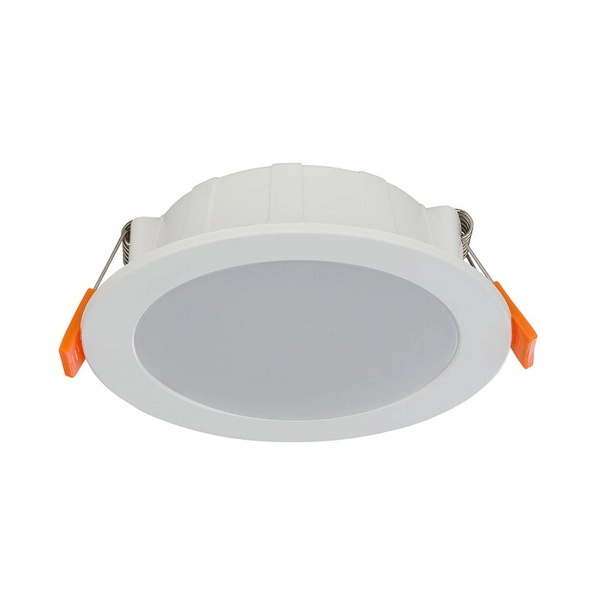 LAMPA sufitowa KOS 8782 Nowodvorski okrągła OPRAWA LED 8W 3000K wpust łazienkowy IP44 biały