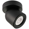 Sufitowa LAMPA plafon NUORA SPL-2855-1C-BL Italux metalowa OPRAWA regulowany reflektorek czarny