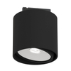 LAMPA sufitowa Neo Nero Mobile Track+UFO BI Orlicki Design metalowa OPRAWA do systemu szynowego 1-fazowego czarna biała