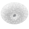 LAMPA sufitowa VEN P-1049/50 dekoracyjna OPRAWA plafon LED 74W kwiat biały