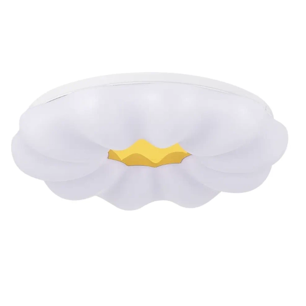 Plafon do jadalni Ariva LP-8321/1C-26 WH LED 12W 4000K biały złoty