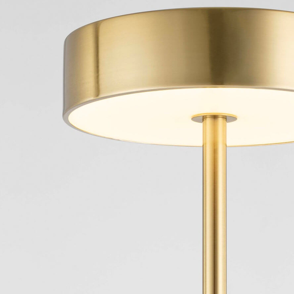 Salonowa lampa stojąca VIRASORO LE44946 LED 17W 3000K złota