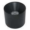 Metalowa lampa sufitowa Alfa C064CL-01-25W3K-D-RD-B LED 25W 3000K czarna