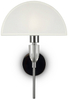 Nowoczesny kinkiet ścienny Prima Z034WL-01CH glamour biały