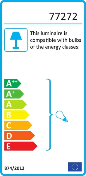 Wisząca LAMPA loftowa HANSEN 77272 Endon skandynawska OPRAWA szklany ZWIS antyczny mosiądz przezroczysty