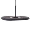 Lampa zwieszana Deux P0560 Maxlight LED 5W 3000K nieregularna czarna szara