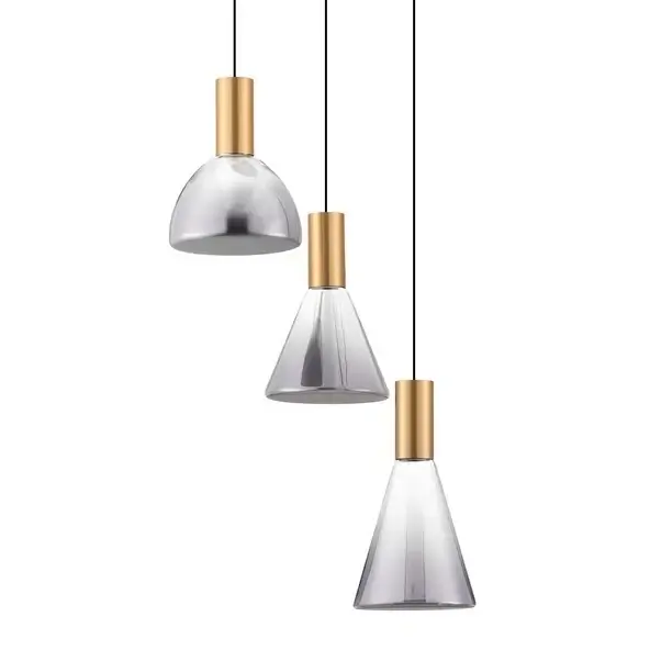 Potrójna lampa wisząca SARDUNO LE45138 LED 20W 3000K złota