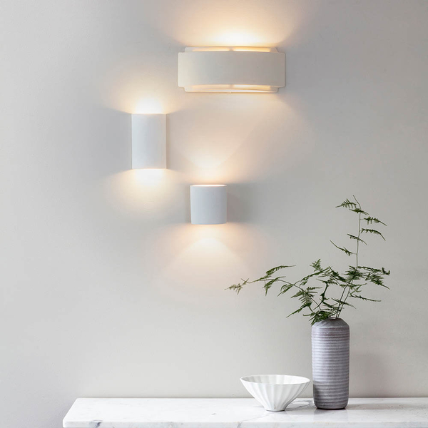 Ceramiczna lampa ścienna Gianna 76570 na przedpokój biały