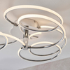 Sufitowa lampa Eterne 81886 LED 43,5W 3000K spirala chrom biały