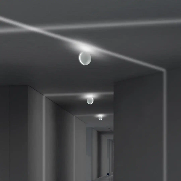 Ledowy kinkiet ścienny ML3731 LED 6W 4000K na korytarz biały