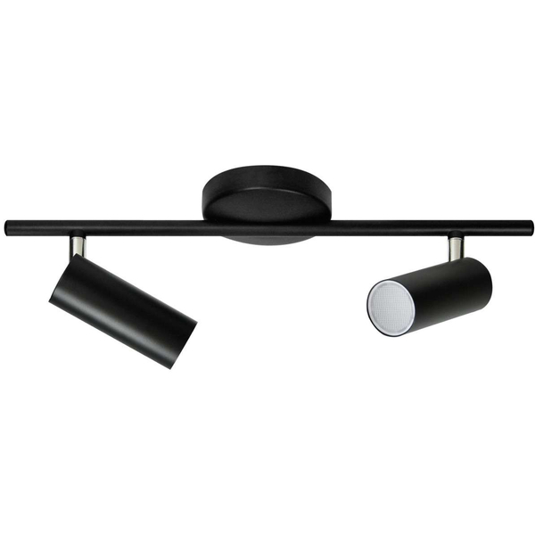 Lampa sufitowa GAVI 308429 Polux ścienna listwa LED 9W 3000K regulowane reflektorki tuby czarne