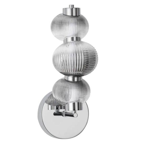 Łazienkowy kinkiet ścienny TANVERA LE45208 LED 18W 3000K szary