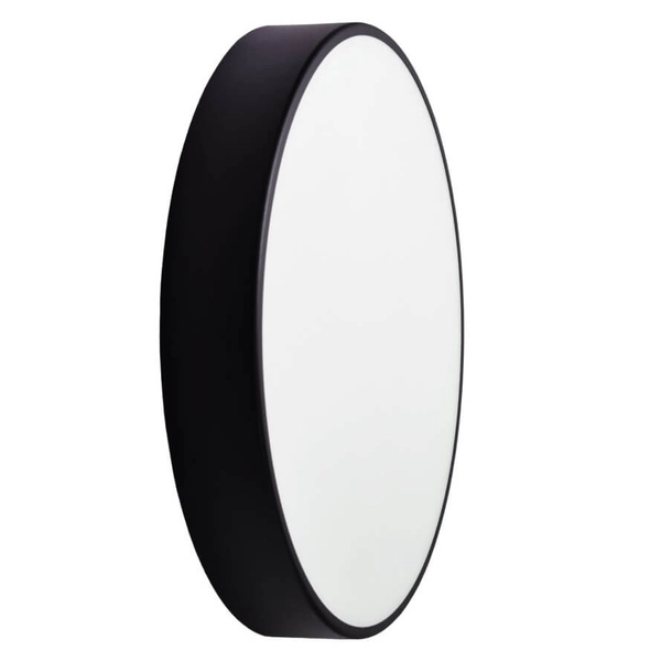 Okrągła lampa sufitowa Cleo 1307623600462 Temar LED 69W 4000K czarna