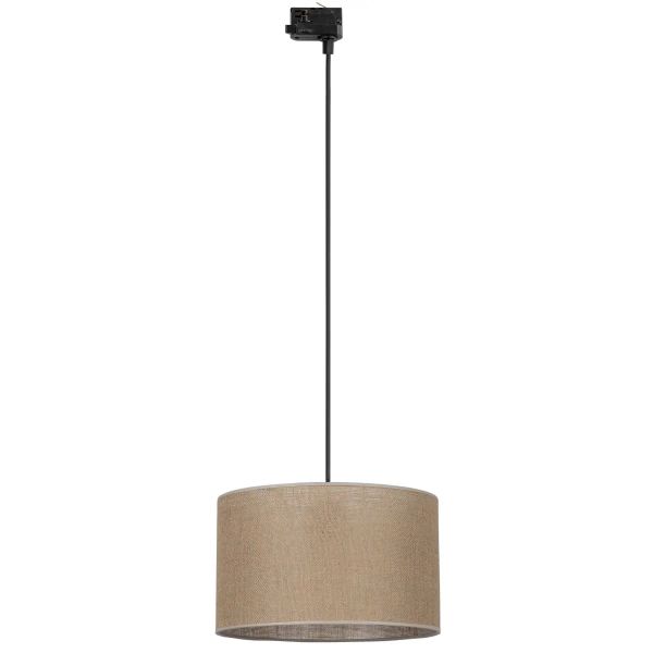 Wisząca lampa trójfazowa do szyn Tracer 10688 abażurowa brązowa