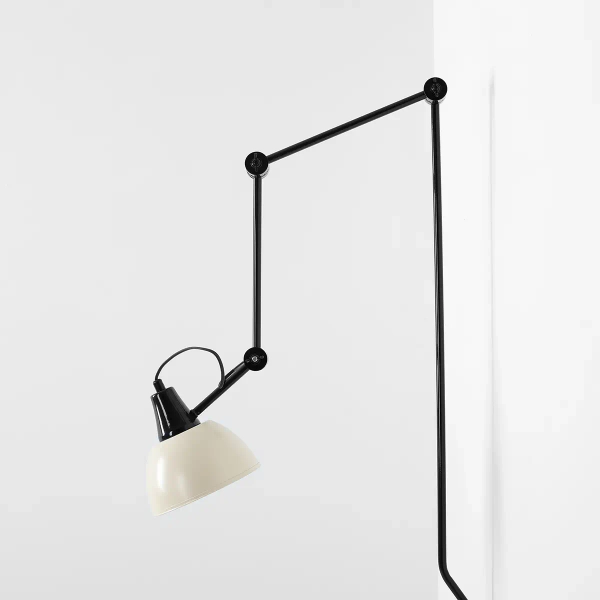 Ścienna lampa z regulacją AIDA 1141C3_9 metalowa beżowa czarna