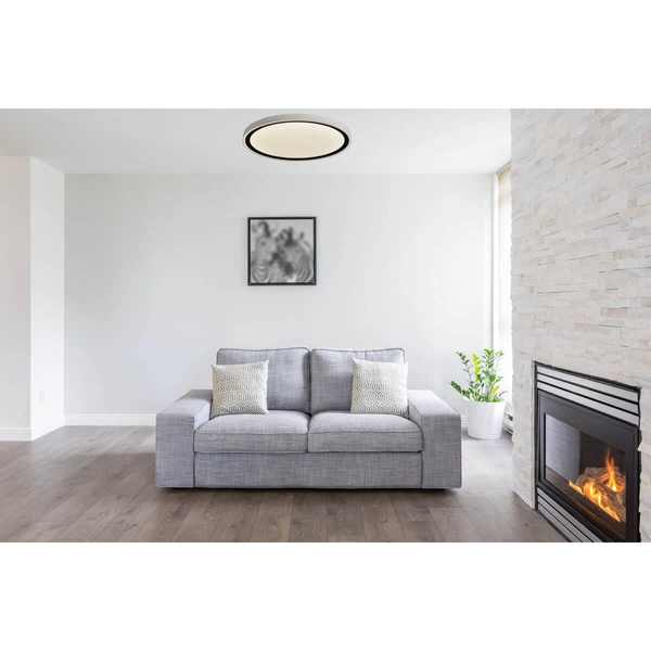 Plafon do jadalni Vegas LP-550/1C M 4BK Light Prestige LED 24W 4000K IP54 biały