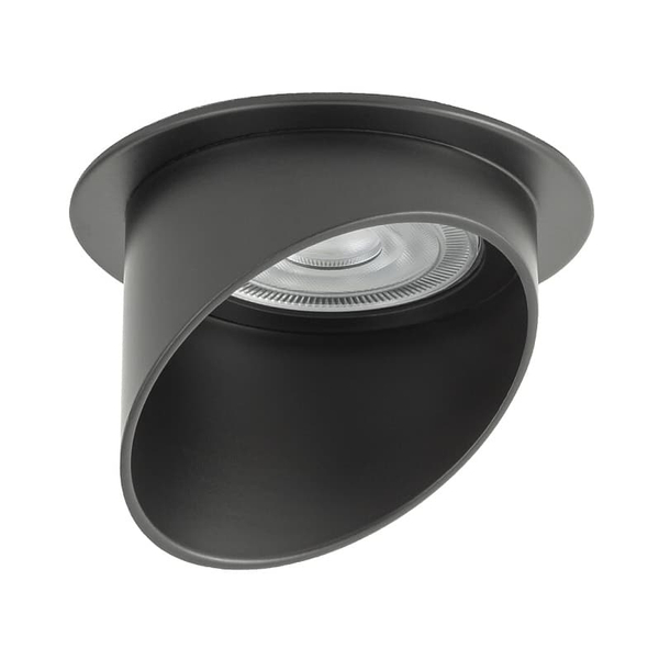 Sufitowa lampa tuba Solta 10491 Nowodvorski podtynkowa punktowa czarna