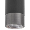 Sufitowa LAMPA tuba ZIRCON 5074 Rabalux metalowy downlight nowoczesny do kuchni czarny