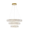 Salonowy żyrandol pałacowy Bauta crystal LED 92W złoty