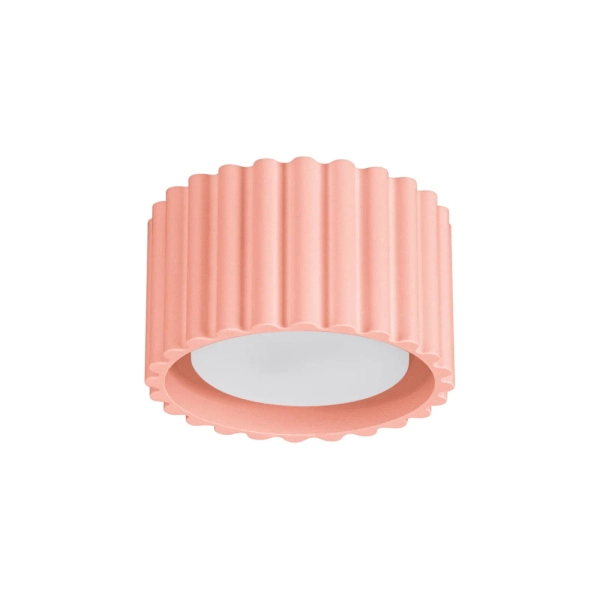 Sufitowa lampa AURA SL.1827 brzoskwiniowa 1xGx53 ryfel tubka metalowa