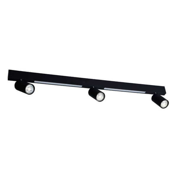 Przysufitowa lampa Mannari S230757205 Zumaline 16W 3000K +3xGU10 czarny