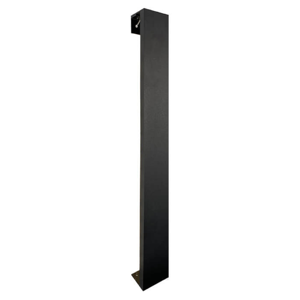 Ścienny kinkiet ogrodowy Hikone 9924 Shilo LED 20W 4000K metalowy czarny