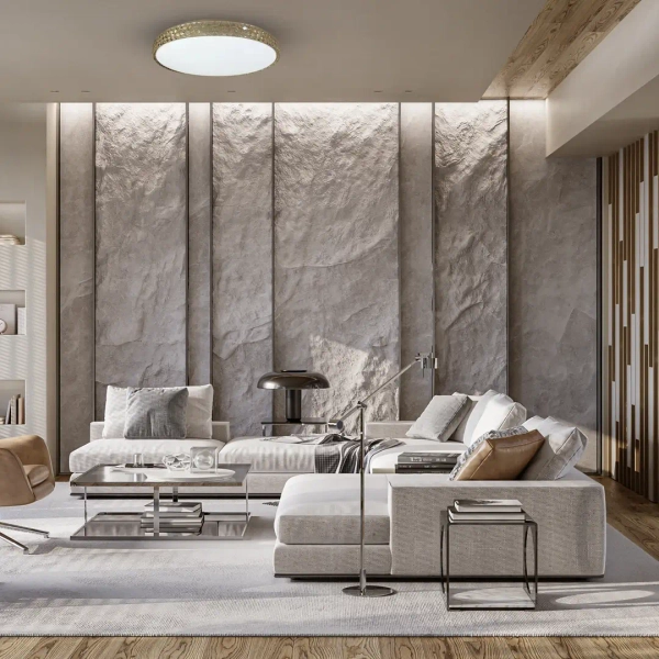 Lampa sufitowa glamour SHINY AMBER ML7448 LED 34W 4000K bursztynowa