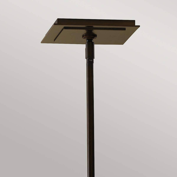 Wisząca lampa kwadratowa Remy FE-REMY-P-B Feiss brązowy złoty