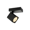 Minimalistyczna lampa sufitowa Averio spot LED 5W 4000K czarny