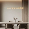 Wisząca podłużna lampa 23065 LED 37W 3000K szklane kule szampański OUTLET