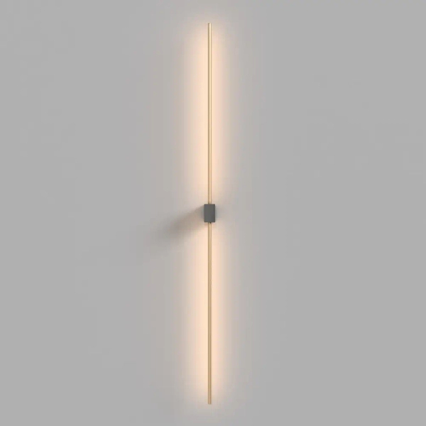 Lampa ścienna do salonu Pars C071WL-L12GB3K LED 12W 3000K złota