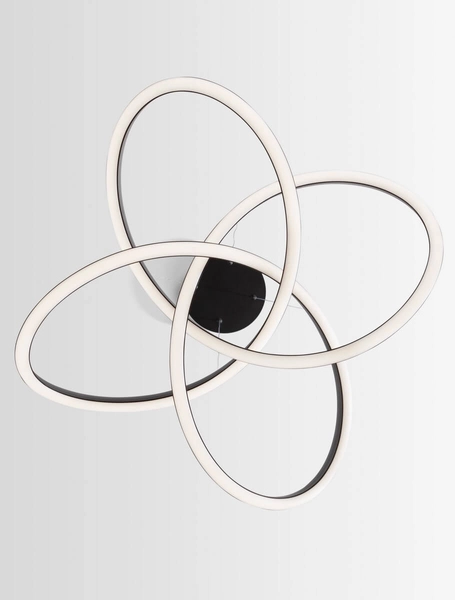 Wisząca lampa CHIAPAS LE42834 spirala salonowa LED 54W czarna