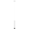 Wisząca aluminiowa lampa TORVILA LE45618 na korytarz biała czarna